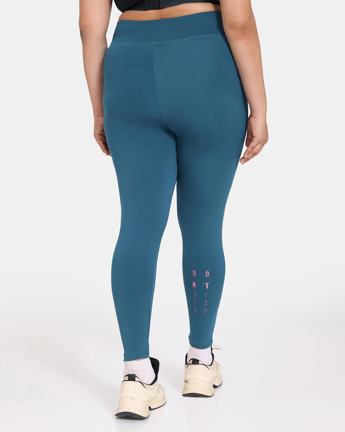 Buy Blue Leggings for Women by Zelocity Online