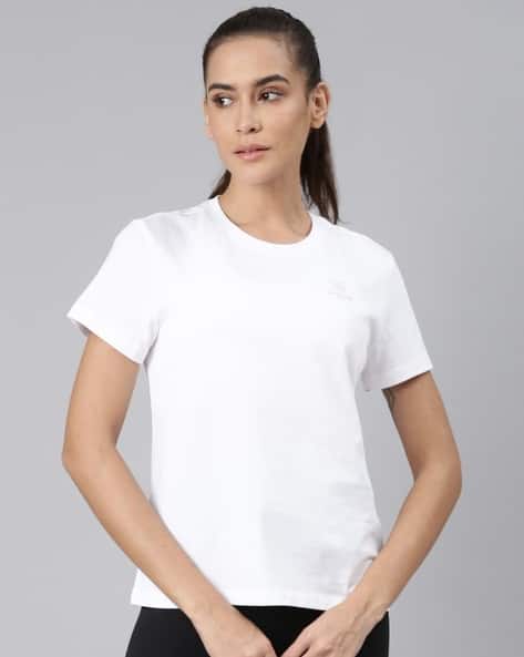 Buy White Tshirts for Women by Xtep Online | Ajio.com Buy White Tshirts for Women by Xtep Online | Ajio.com