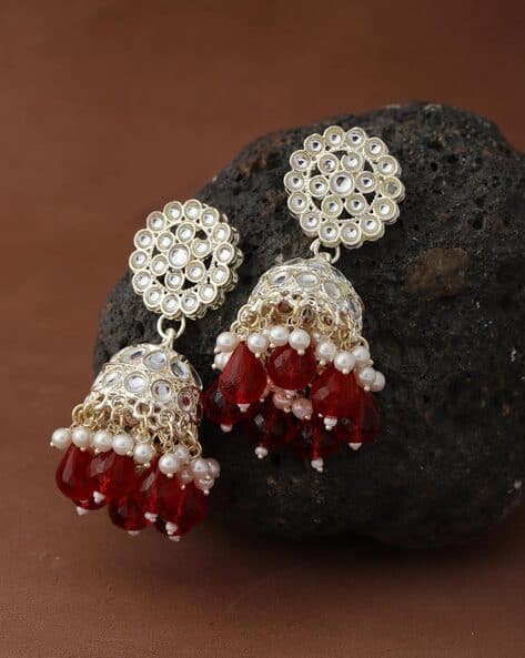 Buy Red Earrings for Women by Trink Online
