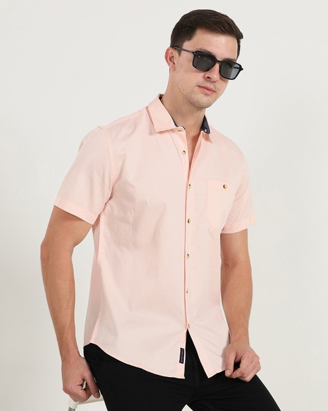 Buy Rose gold Shirts for Men by Darren Miller Online Ajio