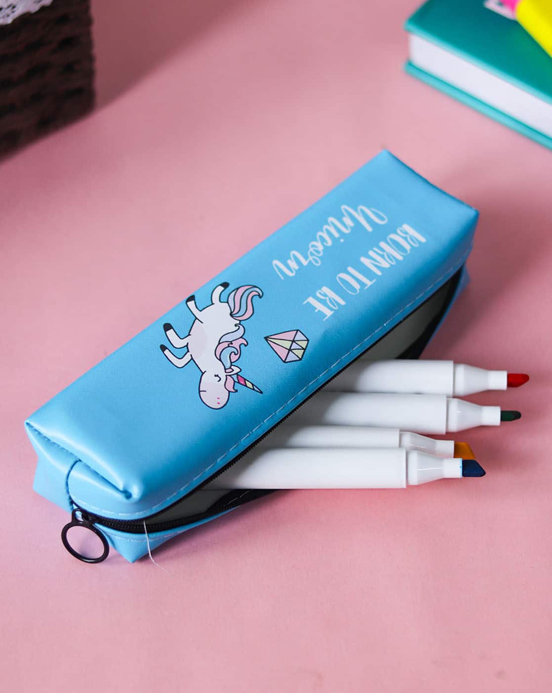 Buy Blue Stationery Organisers for Home Kitchen by Market 99