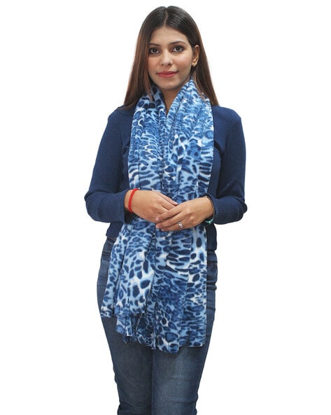 Women Animal Print Stole Price in India