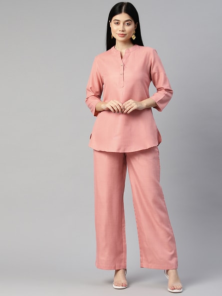 Buy Rust Suit Sets for Women by COTTINFAB Online