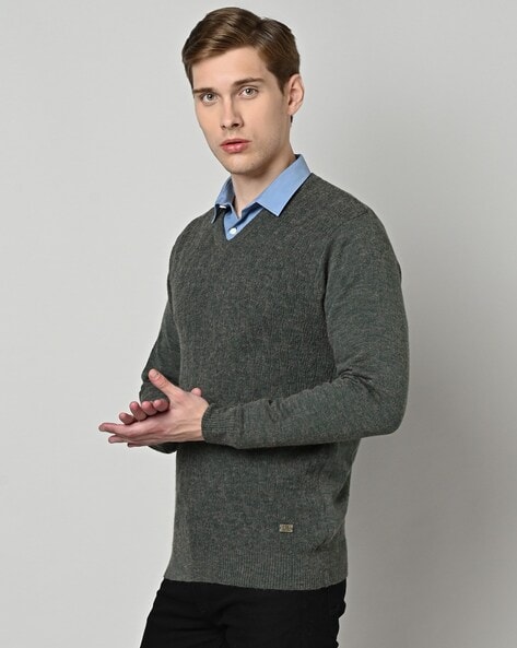 Buy Grey Sweaters Cardigans for Men by DUKE Online Ajio