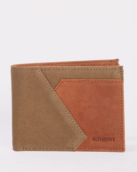Panelled Bi-Fold Wallet