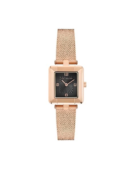 Ted baker Women Analogue Watch with Metallic Strap - BKPMSF304