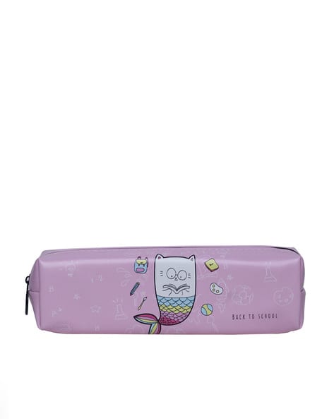 Pencil Pouch with Zip Closure