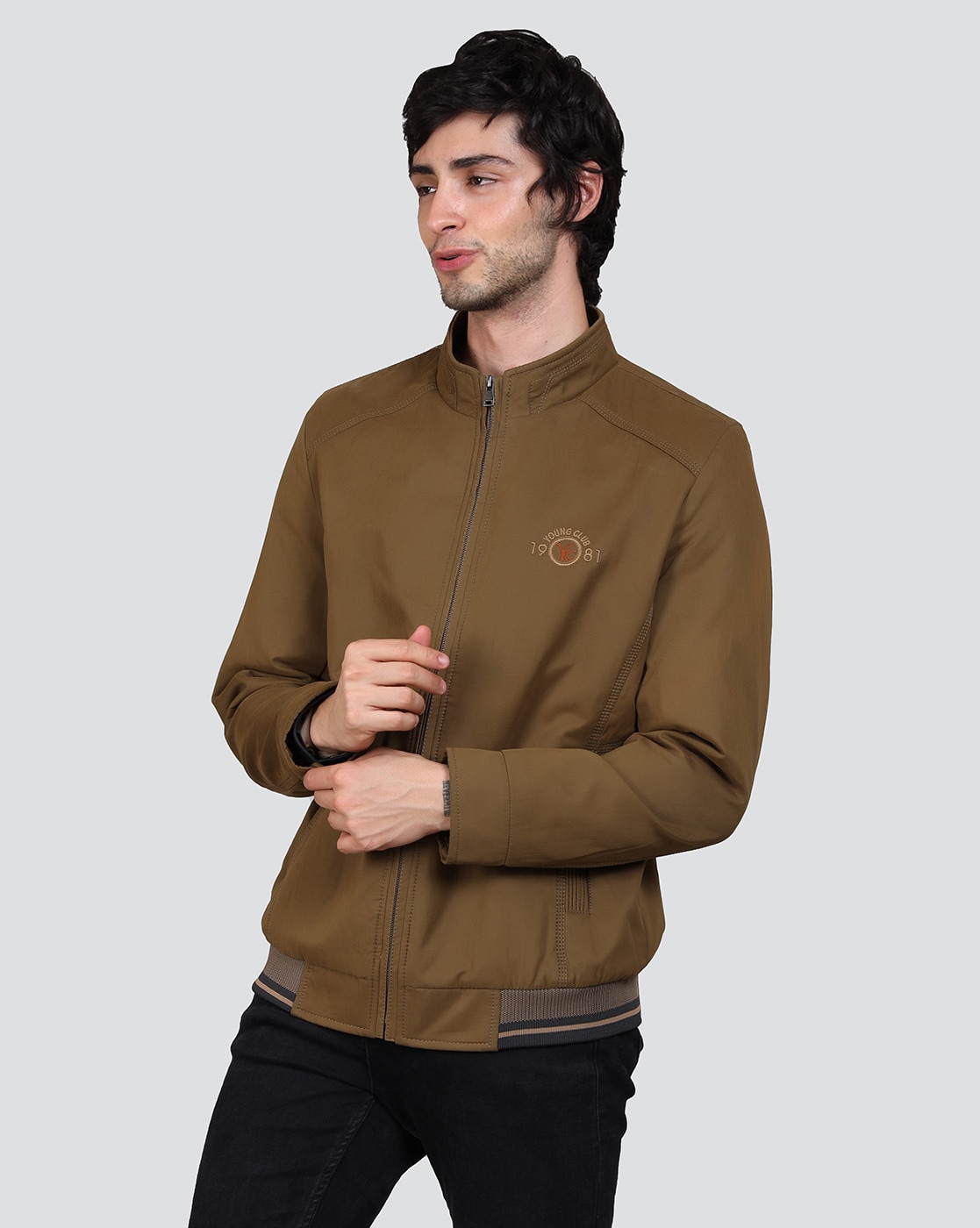 Buy YOUNG CLUB CLASSIC Men's Solid Regular Fit Winter Jacket-Camel Online  at Best Prices in India - JioMart.