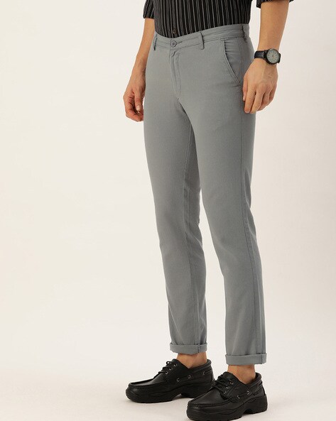 Buy Grey Trousers & Pants for Men by iVOC Online