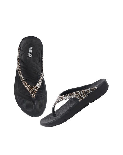 Buy Black Flip Flop & Slippers for Women by NEOZ Online