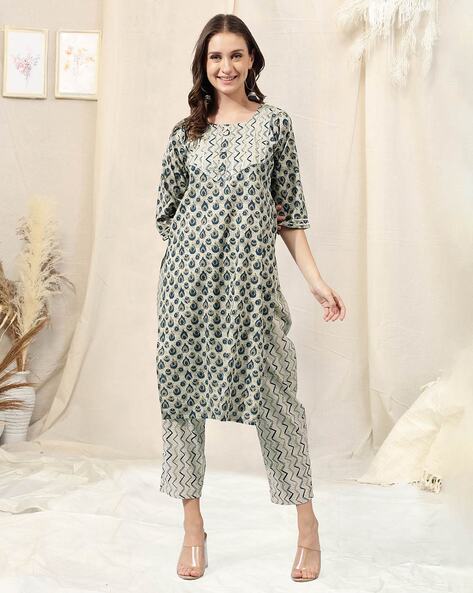 Floor Length long Front Slit Kurti at Rs.695/Piece in pune offer by Nihira  Fashion