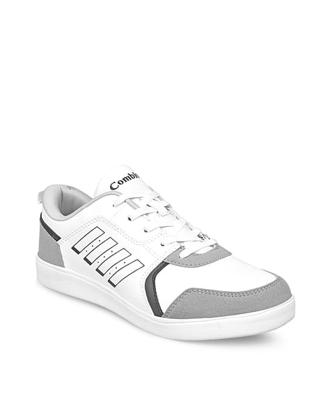 Men Low-Top Lace-Up Sneakers