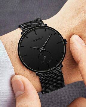 skylona 2191 Chronograph Wrist Watch with Meshed Strap-picture-16