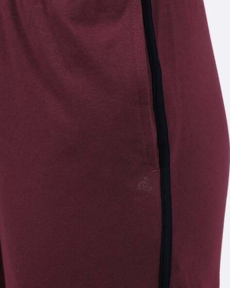 Buy Jockey 1302 Women Super Combed Cotton Elastane Relaxed Fit Trackpants -  Wine Tasting online