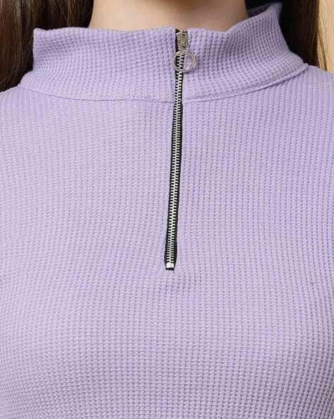 Buy RIGO High-Neck Top with Chain Accent Online | Ajio.com