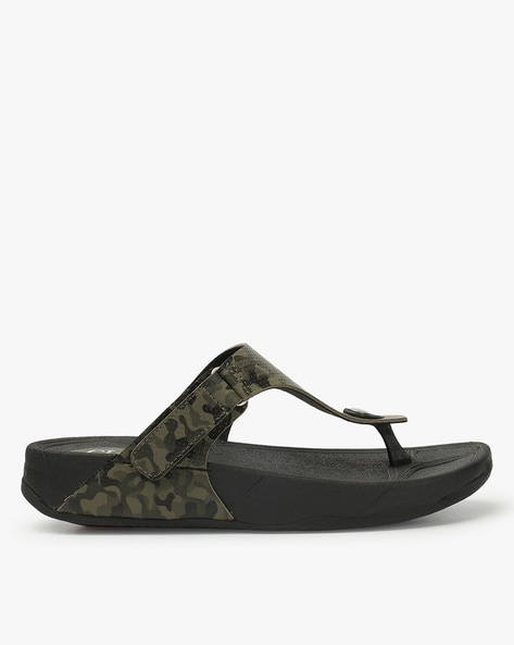 Buy Olive Green Flip Flop & Slippers for Men by Carlton London Online