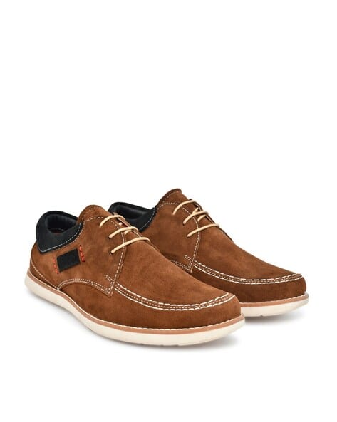 brown casual shoes amazon