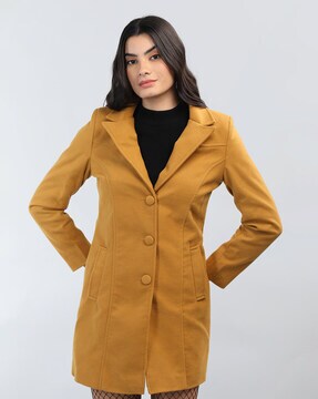 Trench Coat with Insert Pockets