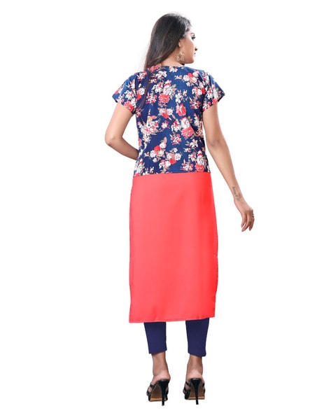 Find Rayon Kurti Top And Skirt With Shrug For Girls, Women, Ladies - White  Blue by Manisukmi Fashion near me | Sanganer Bazar, Jaipur, Rajasthan |  Anar B2B Business App