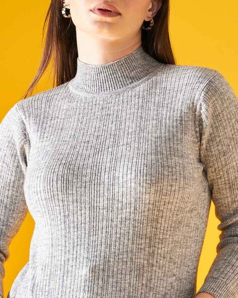 Buy Light grey Sweaters & Cardigans for Women by 98°north Online