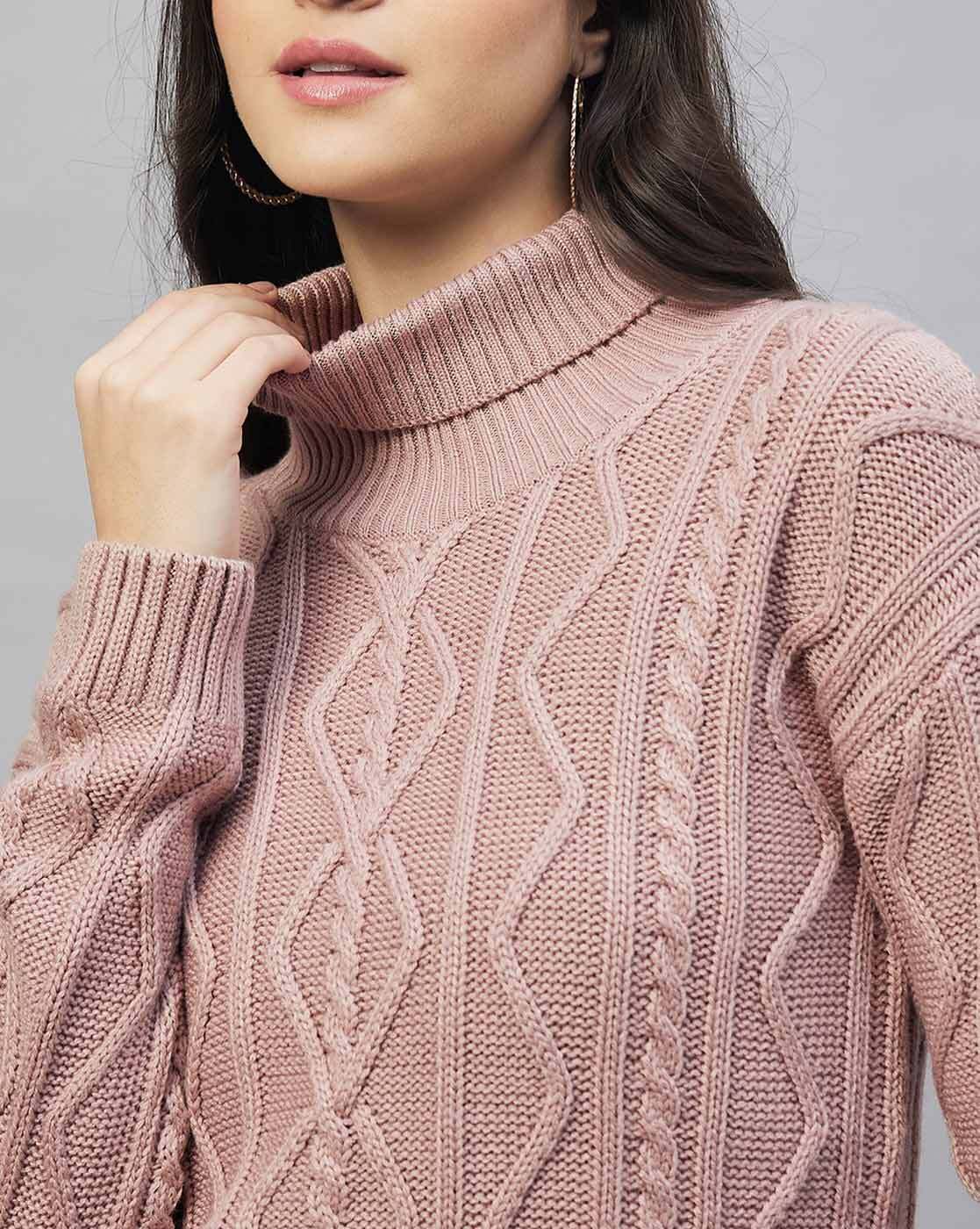 Buy Pink Sweaters & Cardigans for Women by CLUB YORK Online