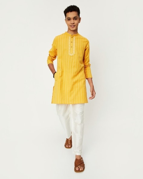 Buy YELLOW Kurta Sets for Boys by MAX Online Ajio