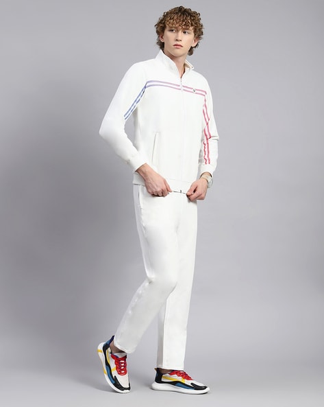 Off white stripe tracksuit hotsell