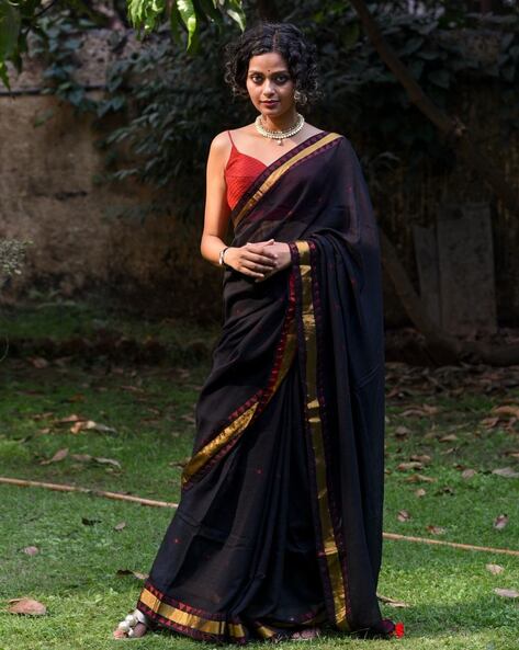 Buy Black Saree Online For Women @ Best Price In India | YOYO Fashion-sgquangbinhtourist.com.vn