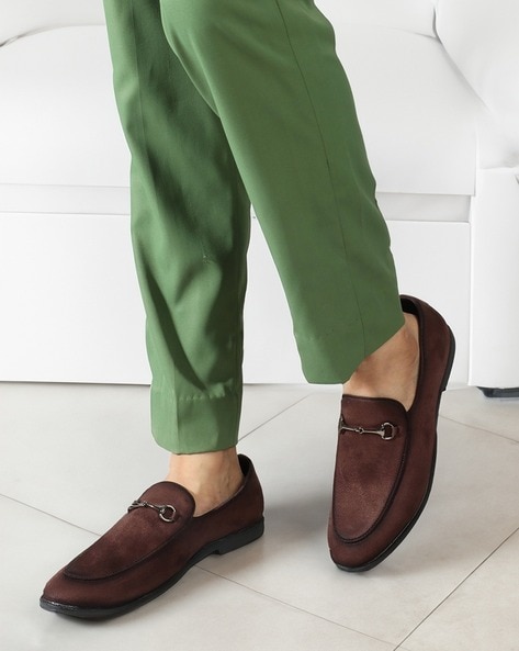 Ajio loafers sales