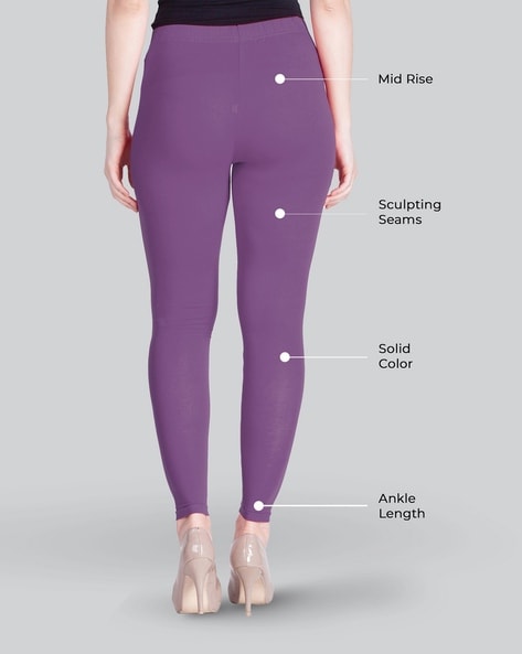 Buy Lavender Leggings for Women by LYRA Online