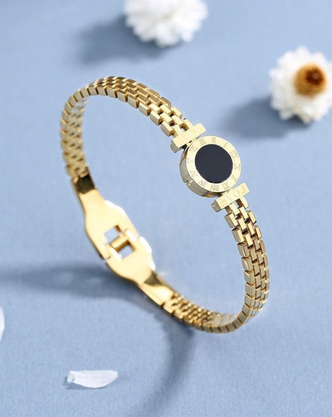 Buy Jewels Galaxy Black Bracelet - Set of 5 Online At Best Price @ Tata CLiQ