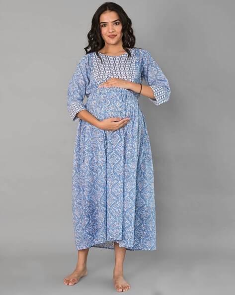 light blue indian dress