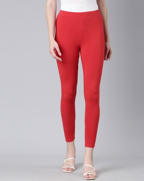 Red Leggings - Buy Red Leggings Online in India