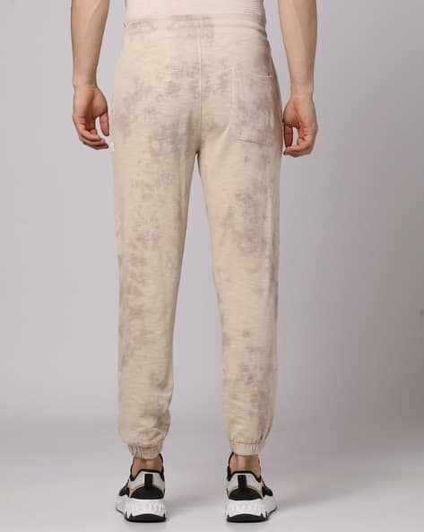 Fleece Joggers Beige Tie Dye Joggers Champion Natural Tie Dye
