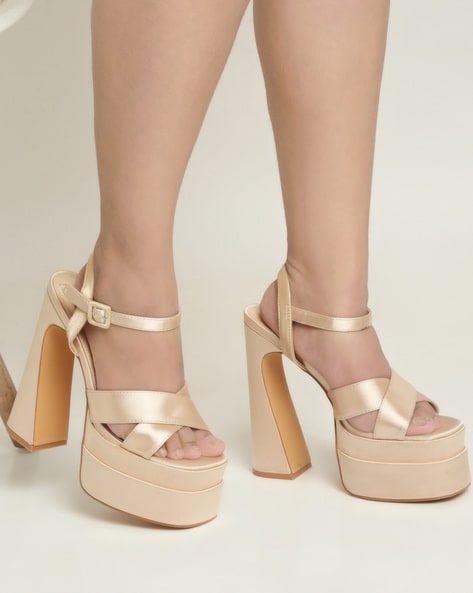 2023 Hot Sale Casual Design Ladies Shoes Flat Slides Thick High Heels  Women's Sandals - Walmart.com