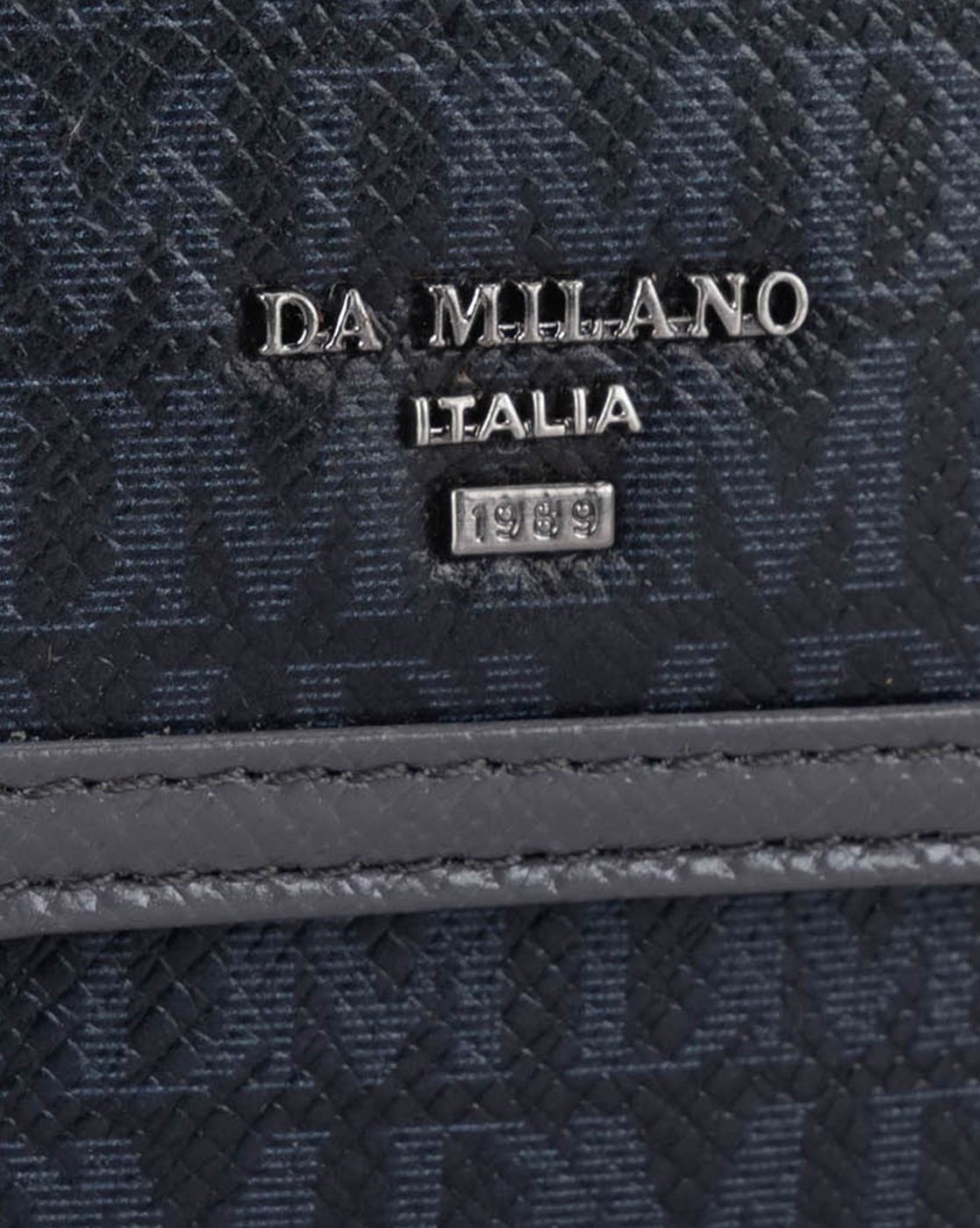 Buy Da Milano Genuine Leather Black Flap Womens Wallet (10057OL) at  Amazon.in