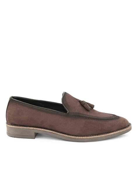 Mens brown suede casual 2024 shoes