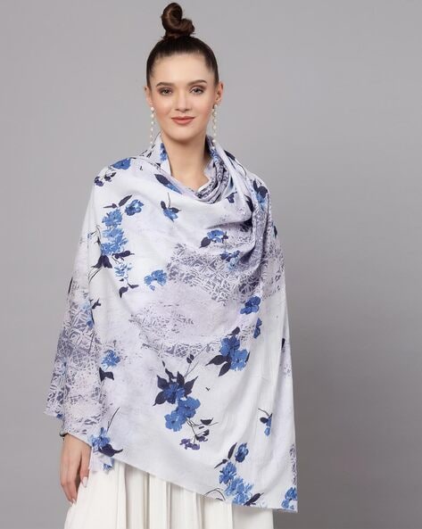 Floral Print Stole Price in India