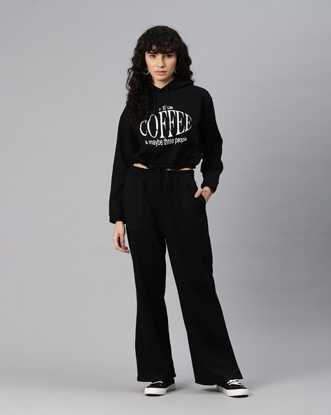Buy Black Tracksuits for Women by LAABHA Online