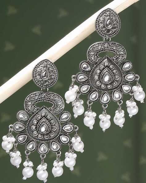 Dropship Elegant Luxury Style Shiny Zircon Decor Dangle Earrings Silver  Plated Material For Women Wedding Engagement Banquet Jewelry Exquisite Gift  to Sell Online at a Lower Price | Doba