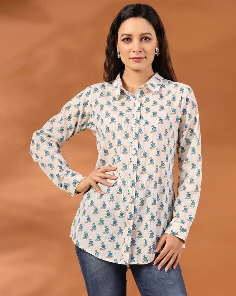 Designer ladies shirt in kurti style| How to make shirt in kurti style for  girls/ladies - YouTube