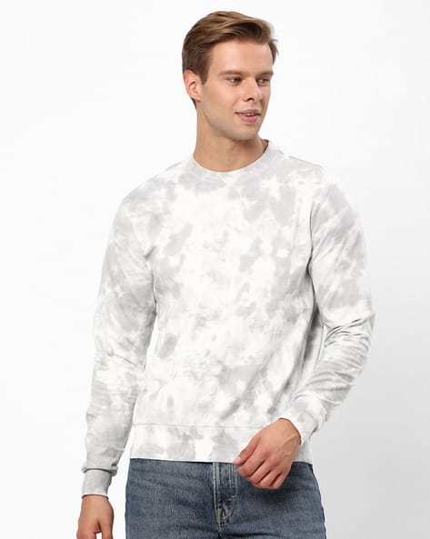 Tie Dye Crew-Neck Sweatshirt