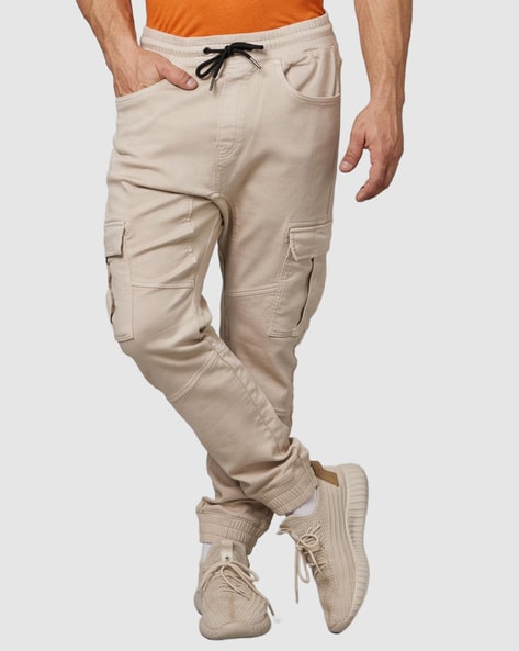 Buy Olive Green Trousers & Pants for Men by Celio Online | Ajio.com