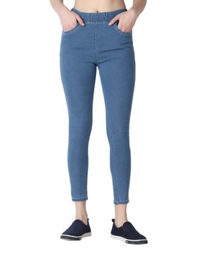 WALSALES High and Thin Loose Womens Pants Plus Size Jeans India