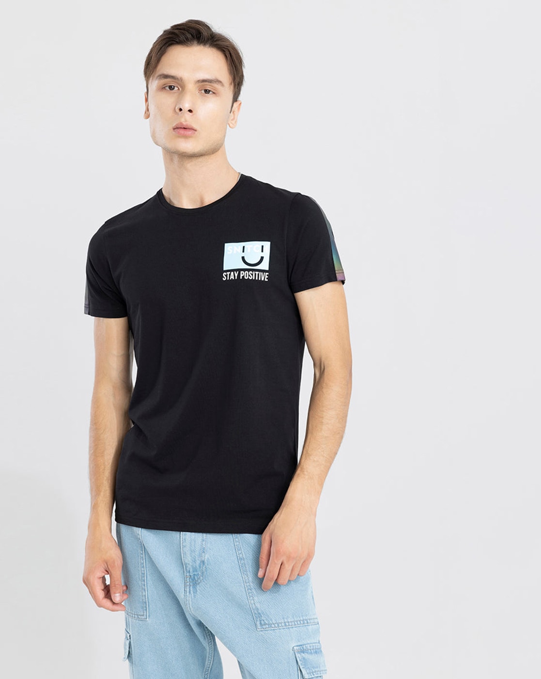 Buy Black Tshirts for Men by SNITCH Online