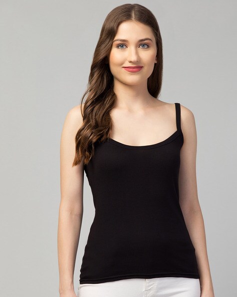 Camisole with Adjustable Spaghetti Straps