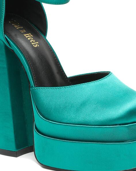 Always Lovely Platform Heels - Teal | Fashion Nova, Shoes | Fashion Nova