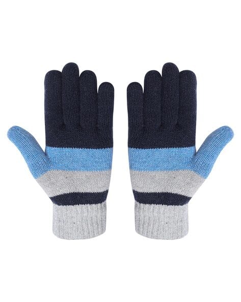 Buy Navy Gloves Masks for Men by Loom Legacy Online