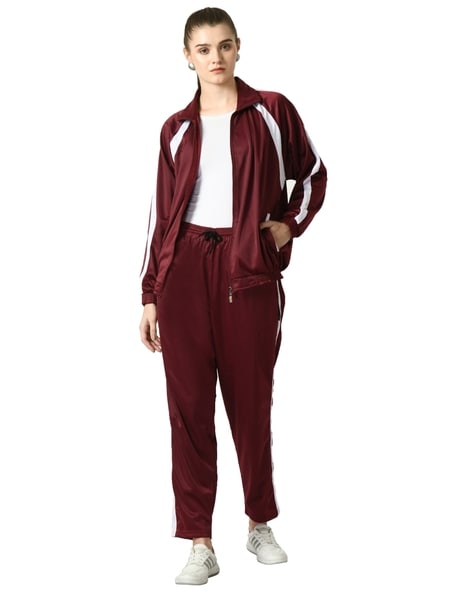 Maroon tracksuit clearance pants