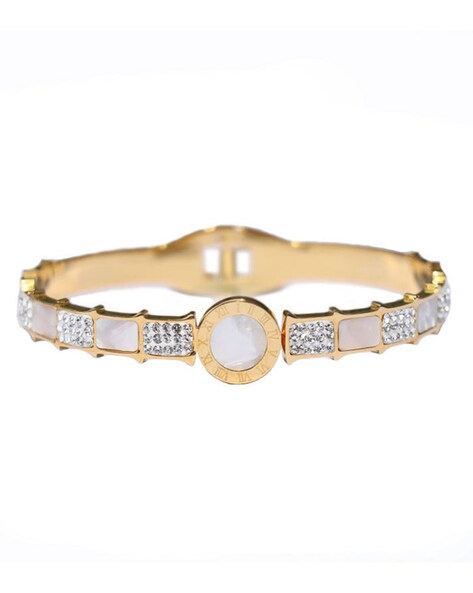 Cartier 1960's Diamond Platinum 14 Karat Yellow Gold Vintage Curb Link  Bracelet | Wilson's Estate Jewelry